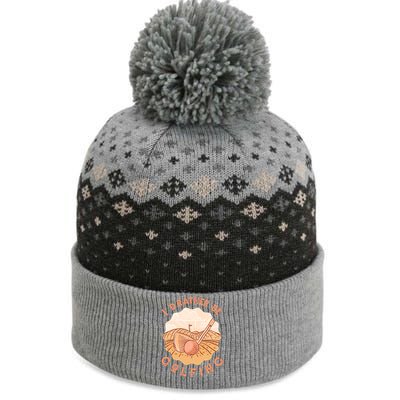 I'd Rather Be Golfing Funny Golf Hobby The Baniff Cuffed Pom Beanie