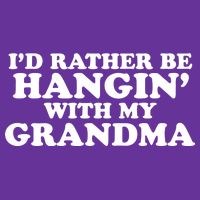 I'd Rather Be Hangin' With My Grandma Visor