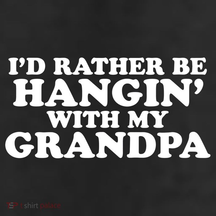 I'd Rather Be Hangin' With My Grandpa 11oz C Handle Ceramic Mug
