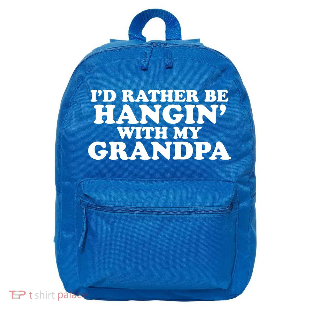 I'd Rather Be Hangin' With My Grandpa 16 in Basic Backpack