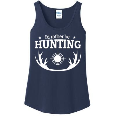 I'd Rather Be Hunting Ladies Essential Tank