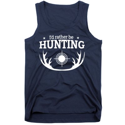 I'd Rather Be Hunting Tank Top