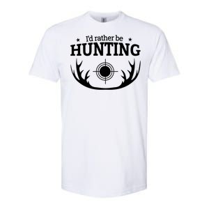 I'd Rather Be Hunting Softstyle CVC T-Shirt