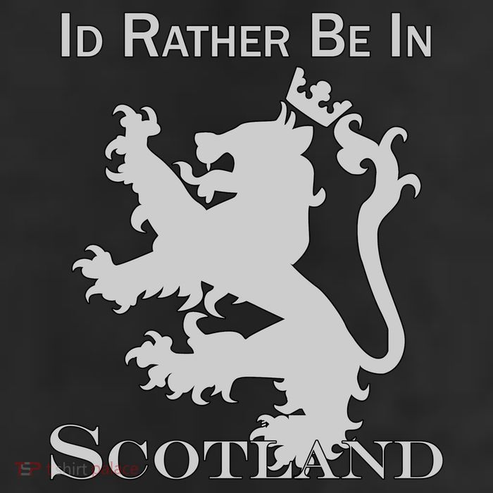 Id Rather Be In Scotland 11oz C Handle Ceramic Mug