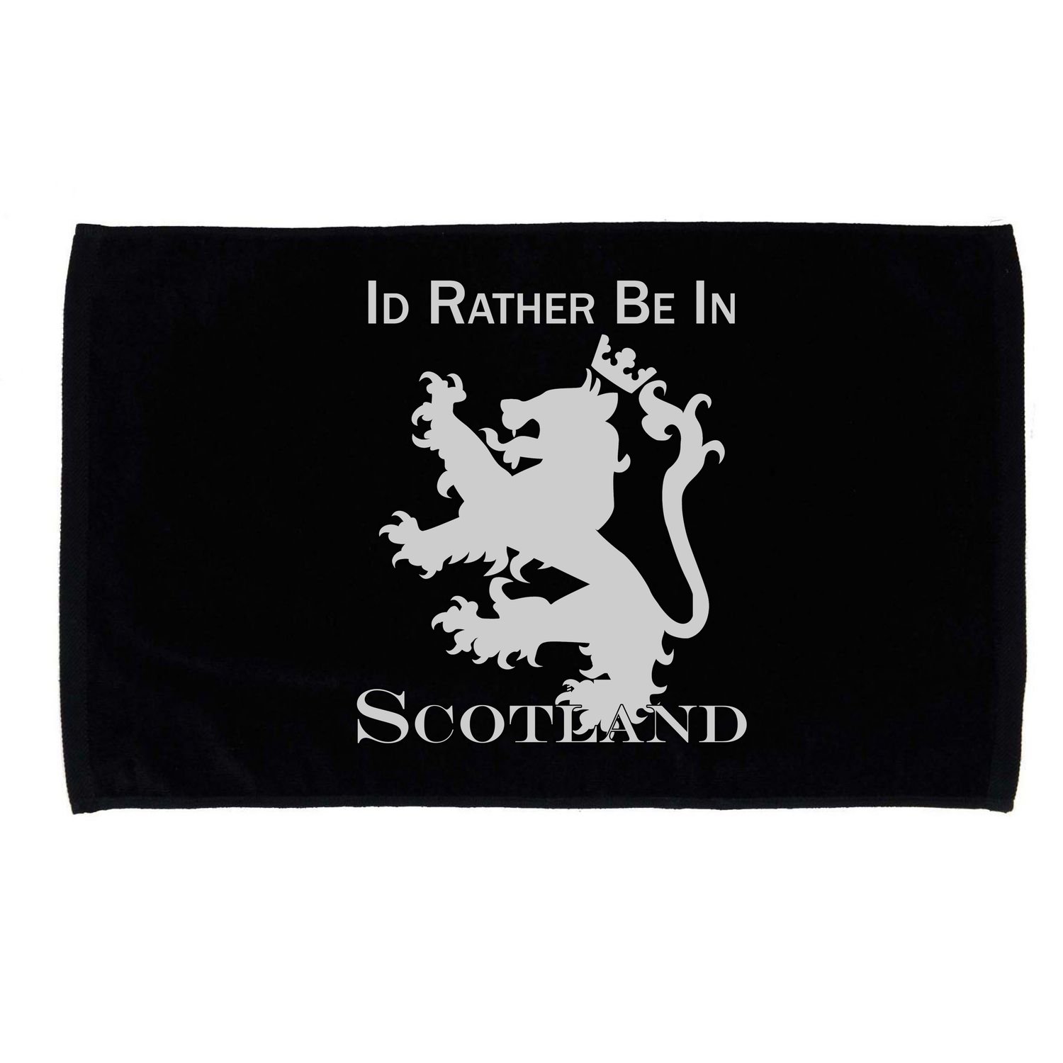 Id Rather Be In Scotland Microfiber Hand Towel