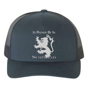 Id Rather Be In Scotland Yupoong Adult 5-Panel Trucker Hat