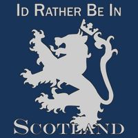 Id Rather Be In Scotland Apron