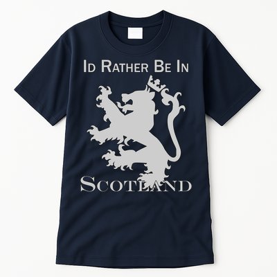 Id Rather Be In Scotland Tall T-Shirt