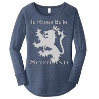 Id Rather Be In Scotland Women's Perfect Tri Tunic Long Sleeve Shirt