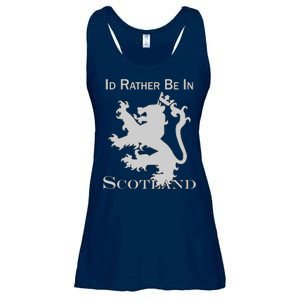 Id Rather Be In Scotland Ladies Essential Flowy Tank