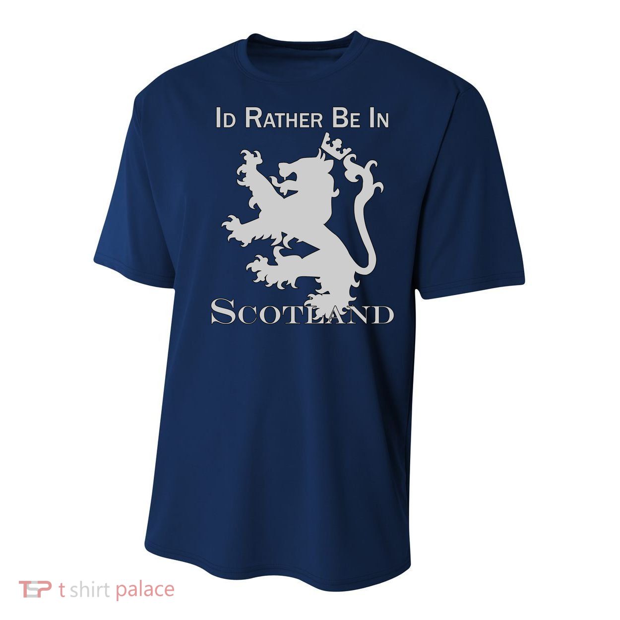 Id Rather Be In Scotland Youth Performance Sprint T-Shirt