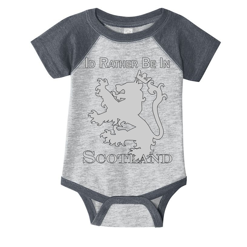 Id Rather Be In Scotland Infant Baby Jersey Bodysuit