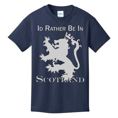 Id Rather Be In Scotland Kids T-Shirt