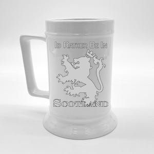 Id Rather Be In Scotland Beer Stein