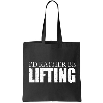 I'd Rather Be Lifting Funny Workout Gym Bag