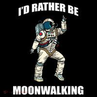 I'd Rather Be Moonwalking  Backpack