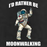 I'd Rather Be Moonwalking  Adult Drive Performance Visor
