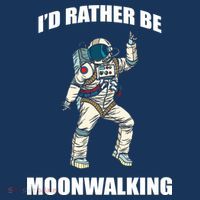 I'd Rather Be Moonwalking  Sustainable Knit Beanie