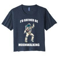I'd Rather Be Moonwalking  Crop Top