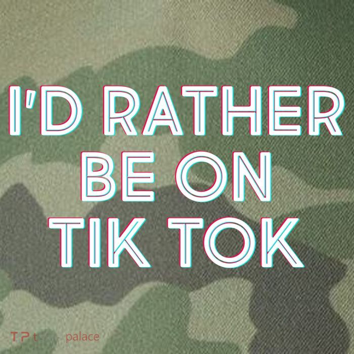 I'd Rather Be On Tik Tok Legacy Tie Dye Trucker Hat