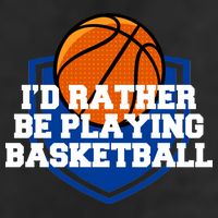 I'd Rather Be Playing Basketball Cool Comfort Performance Bucket Hat