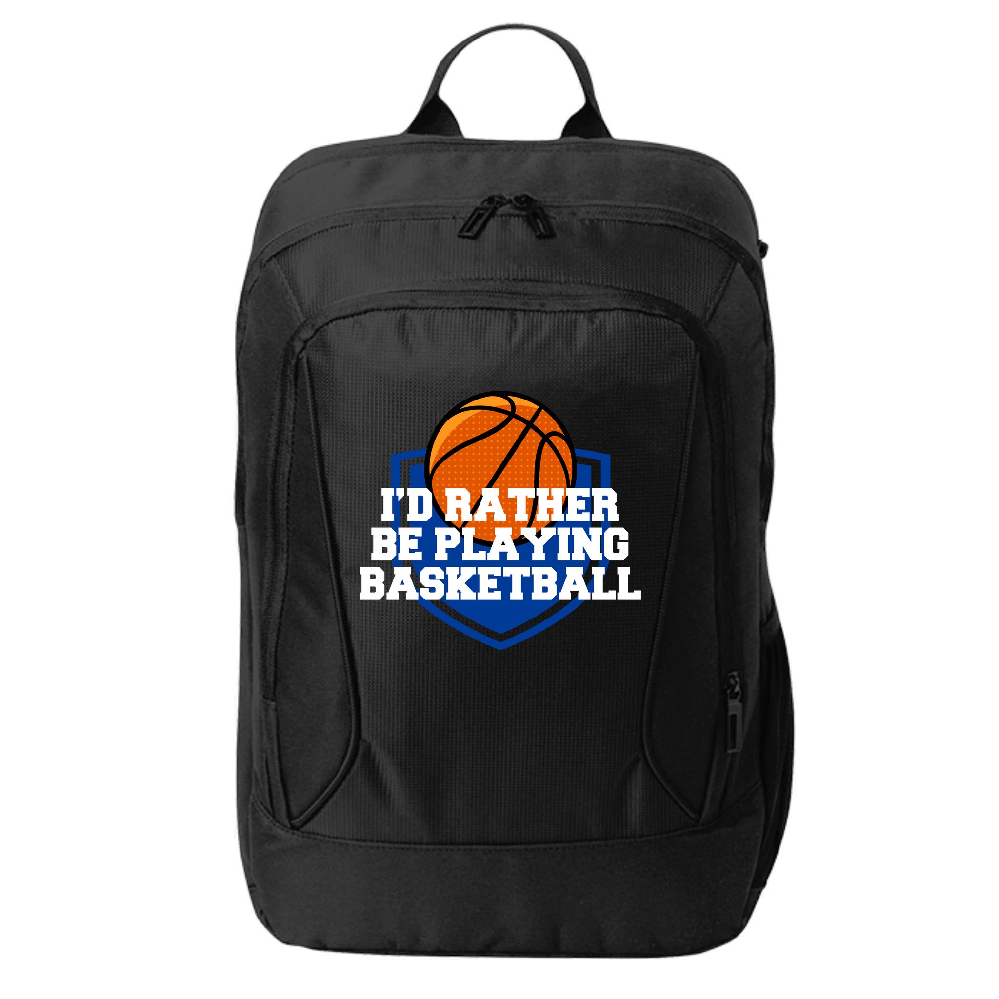 I'd Rather Be Playing Basketball City Backpack