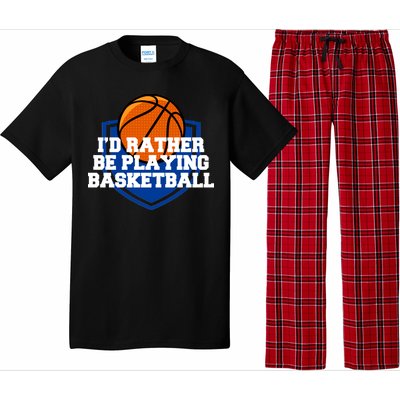 I'd Rather Be Playing Basketball Pajama Set