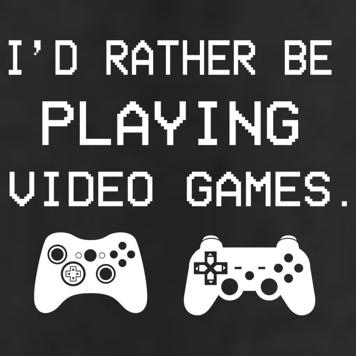 I'd Rather Be Playing Video Games 25L Jumbo Tote