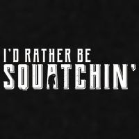 I'd Rather be Squatchin Ladies PosiCharge Tri-Blend Wicking Tank