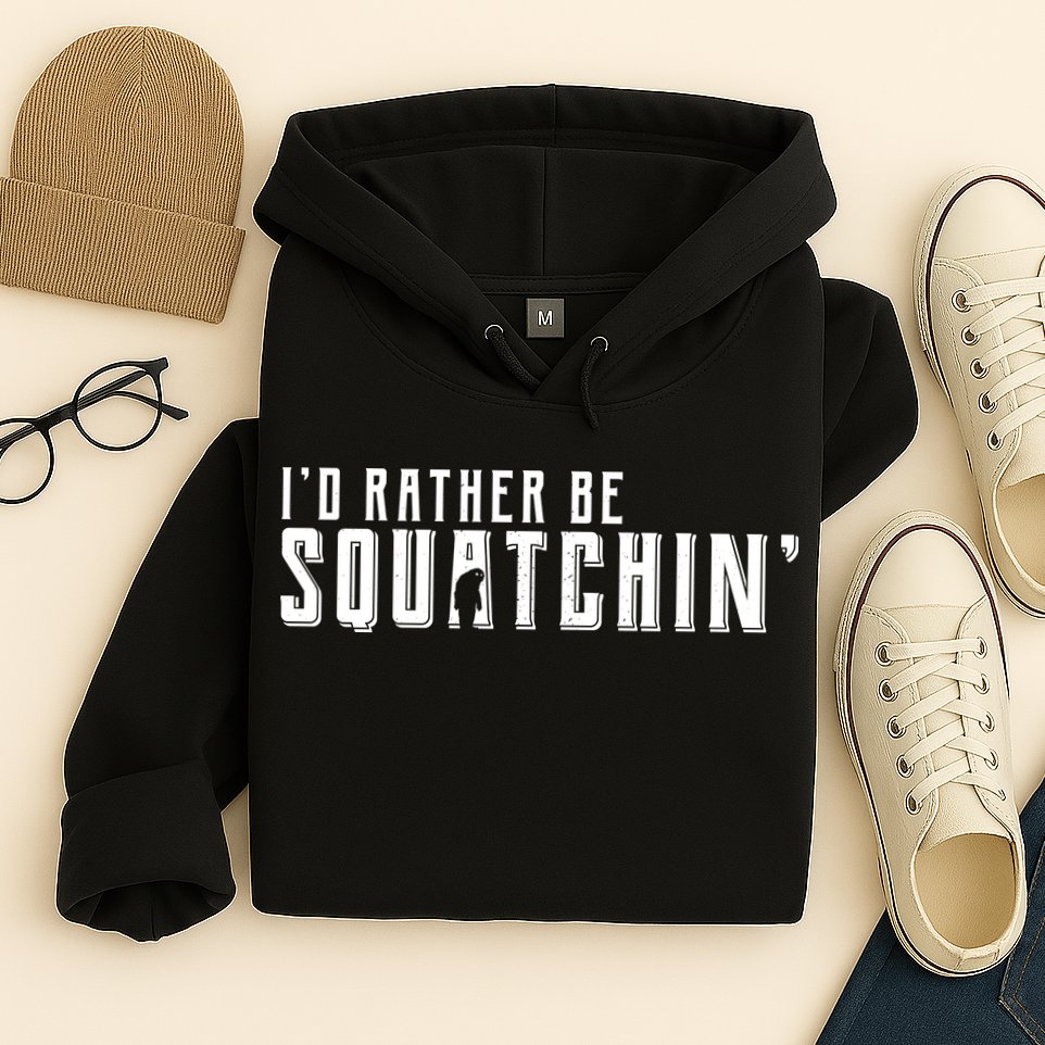 I'd Rather be Squatchin Hoodie