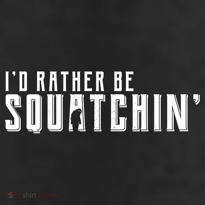 I'd Rather be Squatchin 11oz C Handle Ceramic Mug