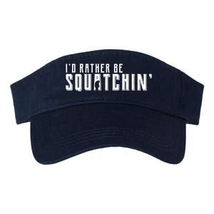 I'd Rather be Squatchin Valucap Bio-Washed Visor