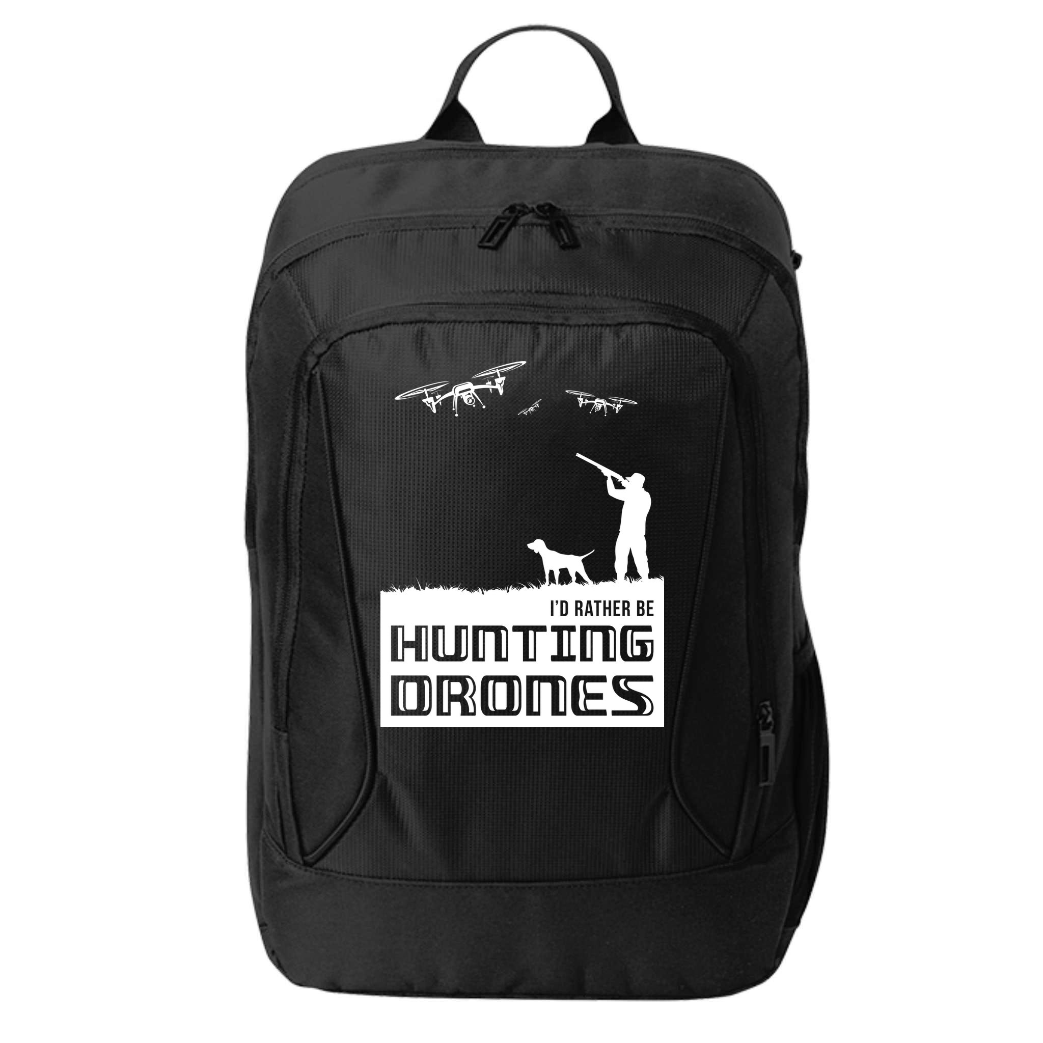 I'd Rather Hunting Drones City Backpack