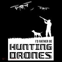 I'd Rather Hunting Drones Flatbill Hat