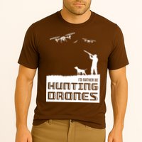 I'd Rather Hunting Drones Performance Shirt