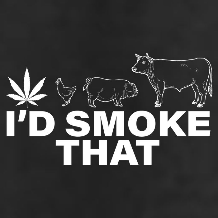I'd Smoke That Pot Head Marijuana Adult Drive Performance Visor
