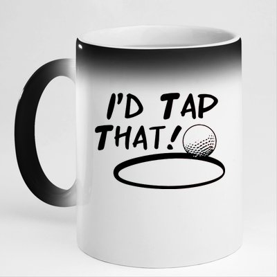 I'd Tap That 11oz Black Color Changing Mug