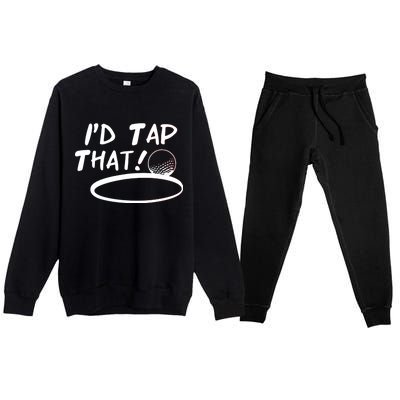 I'd Tap That Premium Crewneck Sweatsuit Set