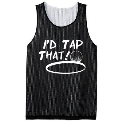 I'd Tap That Mesh Reversible Basketball Jersey Tank