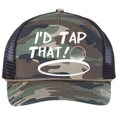 I'd Tap That Retro Rope Trucker Hat Cap