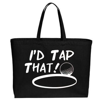 I'd Tap That Cotton Canvas Jumbo Tote