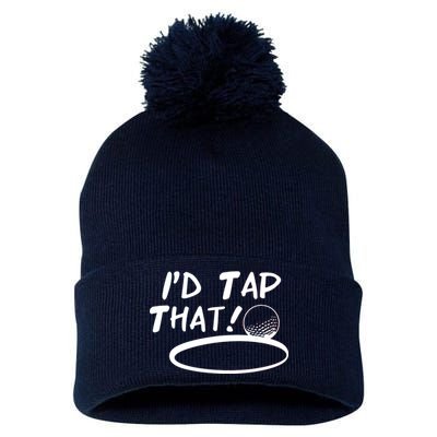 I'd Tap That Pom Pom 12in Knit Beanie