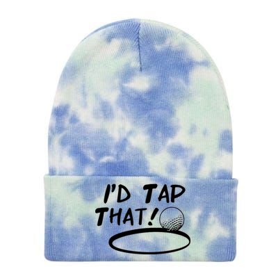 I'd Tap That Tie Dye 12in Knit Beanie