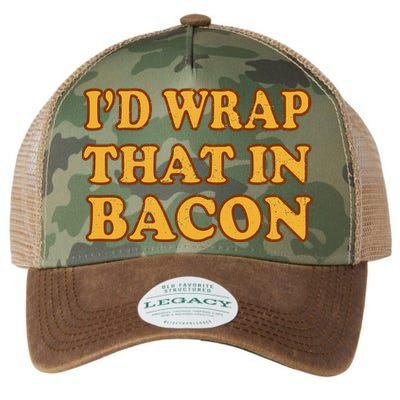 I'd Wrap That In Bacon Legacy Tie Dye Trucker Hat