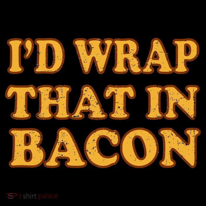 I'd Wrap That In Bacon Youth Performance Sprint T-Shirt