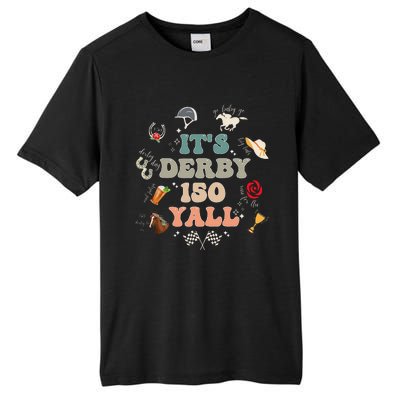 ItS Derby 150 Yall 150th Horse Racing Ky Derby Day Vintage Tall Fusion ChromaSoft Performance T-Shirt