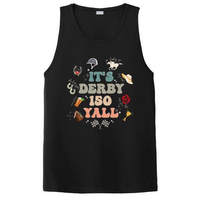 ItS Derby 150 Yall 150th Horse Racing Ky Derby Day Vintage PosiCharge Competitor Tank