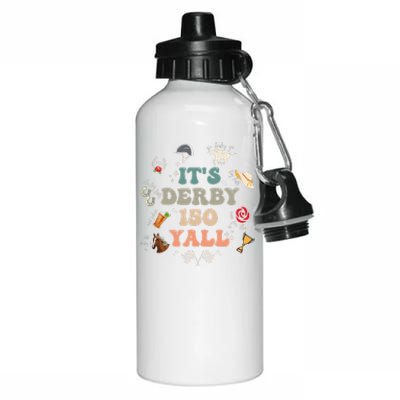 ItS Derby 150 Yall 150th Horse Racing Ky Derby Day Vintage Aluminum Water Bottle