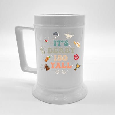 ItS Derby 150 Yall 150th Horse Racing Ky Derby Day Vintage Beer Stein