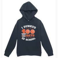 I Dunked 100 Days Of School Basketball Lover Teacher Student Urban Pullover Hoodie